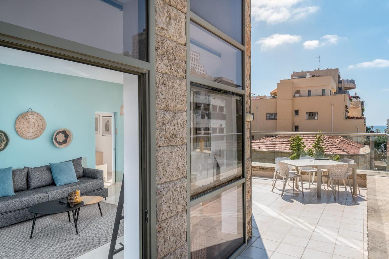 Superbe Apt Avec Terrasse Tres Proche De La Mer ! 特拉维夫 外观 照片